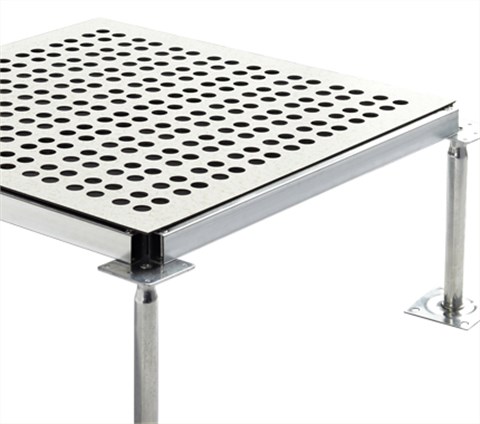 全鋼通風(HPL貼面)地板